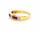 Bague 56 Bague Or jaune Rubis 58 Facettes 06319CD