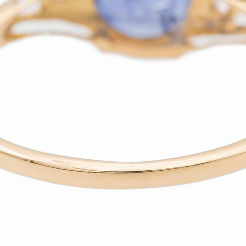 Bague 53 Bague Or jaune Saphir 58 Facettes 1850854CN