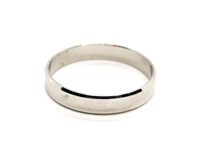 Bague 64 Bague Alliance Or blanc 58 Facettes 1178328CD