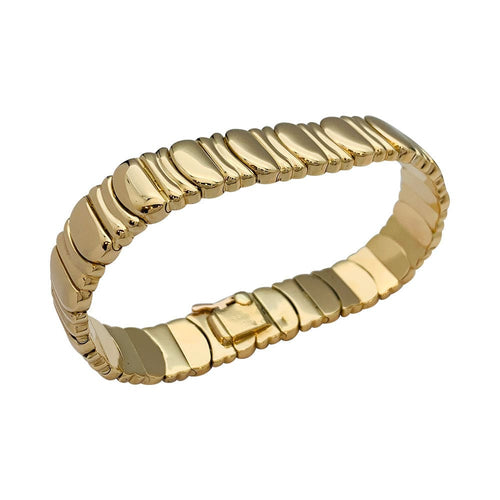 Bracelet Bracelet Cartier, "Casque d'Or", en or jaune. 58 Facettes 31928
