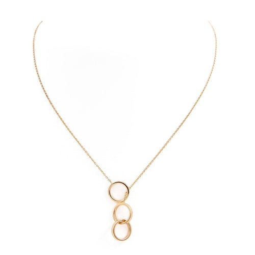 Collier Collier Négligé Or rose 58 Facettes 2025082CN