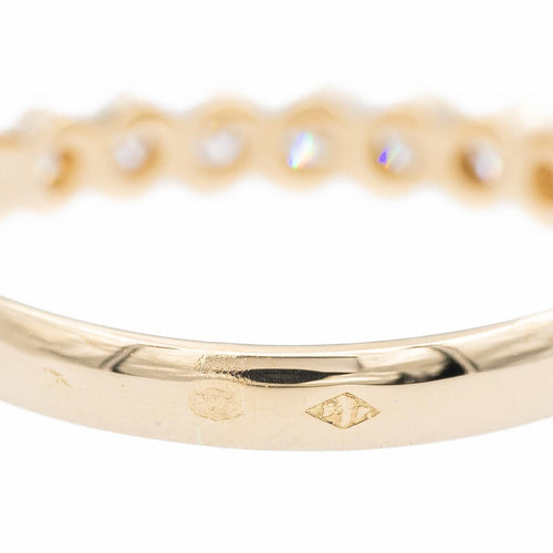 Bague 54 Bague Alliance Or jaune Diamant 58 Facettes 2282673CN