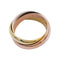 Bague 50 Bague Cartier, Trinity", trois ors. 58 Facettes 32779