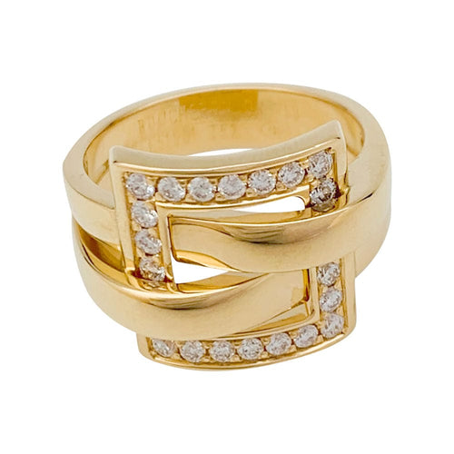 Bague 52 Bague Boucheron, "Déchaînée", or jaune, diamants. 58 Facettes 31207