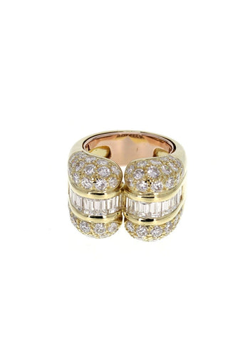 Bague 50 Bague MAUBOUSSIN Vintage en Or Jaune 750/1000, Or Rose 750/1000 58 Facettes 61886-57671