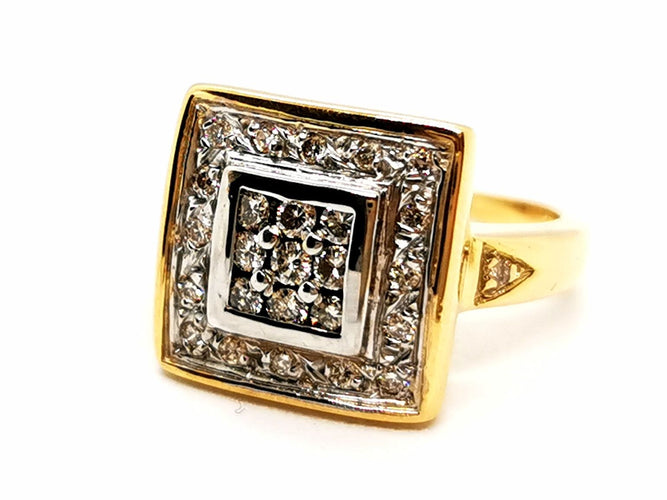 Bague 50 Bague Or jaune Diamant 58 Facettes 1338966CN