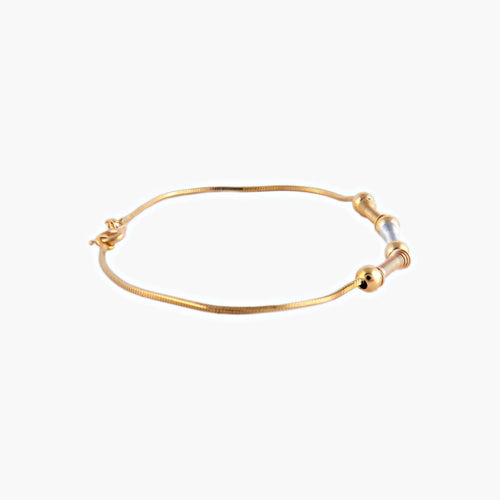 Bracelet Or Jaune BRACELET "RESSORT" TROIS ORS 58 Facettes BO/220048 NSS