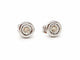 Boucles d'oreilles Boucles d'oreilles Puces Or blanc Diamant 58 Facettes 06446CD
