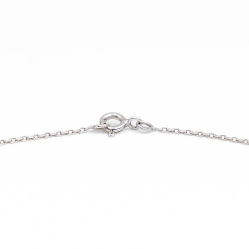 Collier Collier Maille forçat Or blanc 58 Facettes 1801028CN