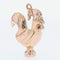 Pendentif Breloque coq en or 58 Facettes 12-164