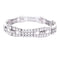 Bracelet Bracelet, or blanc, diamants. 58 Facettes 32852