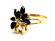 Bague 52 Bague Fleur Or jaune Saphir 58 Facettes 1292374CN