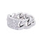 Bague 52 Bague Dior, "Gourmette", or blanc et diamants. 58 Facettes 33190