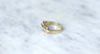 Bague Bague bandeau Art-Déco 3 Ors Diamants 58 Facettes