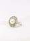 Bague Bague vintage sertie d'une perle d'akoya et de diamants 58 Facettes J32