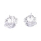 Boucles d'oreilles Boucles d'oreilles, "Fleurs", or blanc, diamants. 58 Facettes 33050
