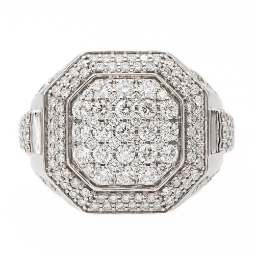 Bague 51 Bague Cocktail Or blanc Diamant 58 Facettes 2308978CN
