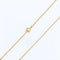 Collier Chaine maille gourmette limée or jaune 58 Facettes 99-229A