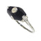 Bague 54 Bague Art Déco diamant et onyx 58 Facettes 19324-0206