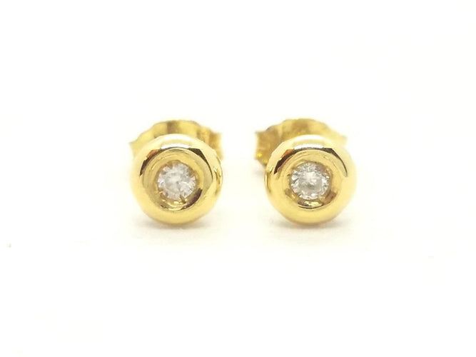 Boucles d'oreilles Boucles d'oreilles Or jaune Diamant 58 Facettes 579242RV