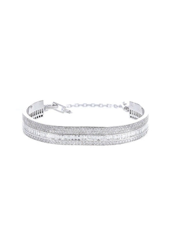 Bracelet Bracelet MESSIKA Liz en Or Blanc 750/1000 58 Facettes 61706-57540