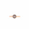 Bague Bague Solitaire serti soleil Diamant deux Ors 58 Facettes