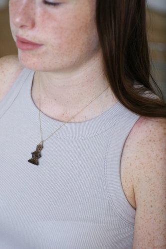 Pendentif Pendentif cachet quartz fumé 58 Facettes