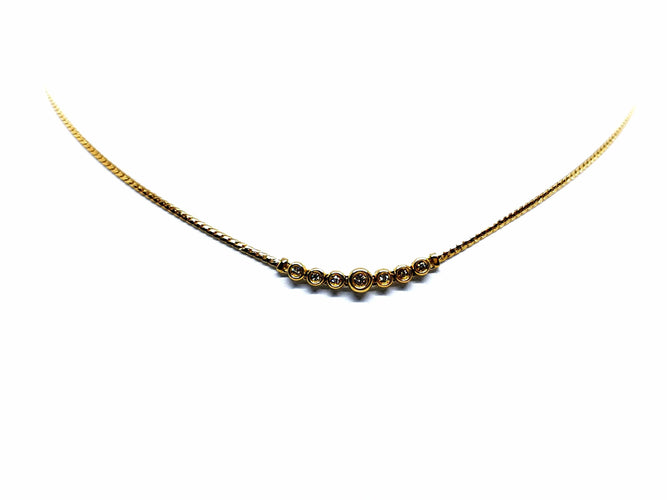 Collier Collier Or jaune Diamant 58 Facettes 990030CN