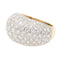 Bague 53 Bague Cocktail Or blanc Diamant 58 Facettes 2303251CN