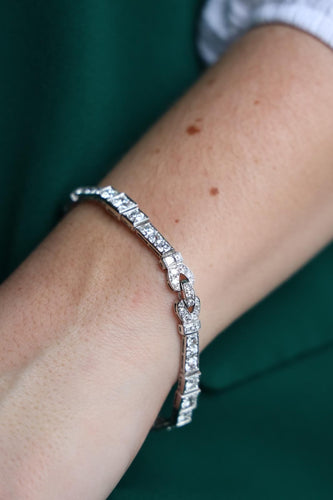 Bracelet Bracelet Platine Diamant 58 Facettes 1986223CN