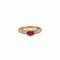 Bague 52 BAGUE EDOM OR & RUBIS 58 Facettes BO/230023