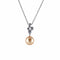 Collier Or Blanc / Diamants COLLIER PENDENTIF PERLE & DIAMANTS 58 Facettes BO/220011-STA