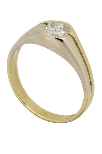 Bague JONC MODERNE DIAMANT 0.50 CARAT 58 Facettes 0442251