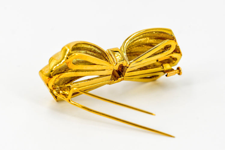 Broche Broche Or jaune Diamant 58 Facettes 05554CD