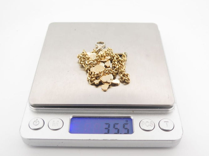 Collier collier POMELLATO orsetto 2 oursons en or jaune 18k 58 Facettes 254103