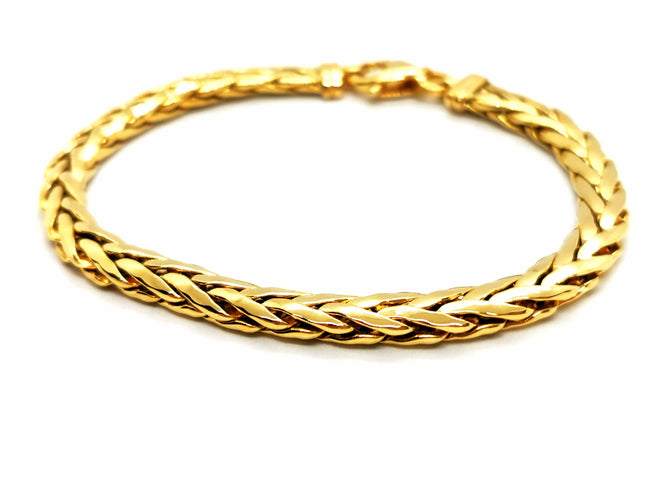 Bracelet Bracelet Maille palmier Or jaune 58 Facettes 1523507CN
