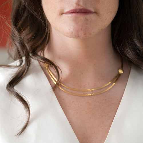 Collier Collier Italien en Or jaune 58 Facettes