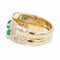 Bague 48 Bague Or jaune Emeraude 58 Facettes 2303176CN