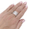 Bague 57 Bague Bulgari, "B.Zero1", or blanc, trés grand modèle. 58 Facettes 33415