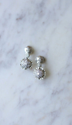Boucles d'oreilles Boucles d'oreilles chaton illusion diamants 58 Facettes