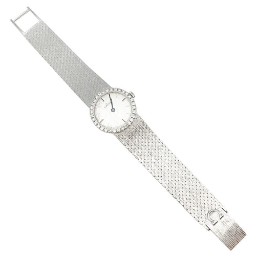 Montre Montre Omega or blanc et diamants. 58 Facettes 31356