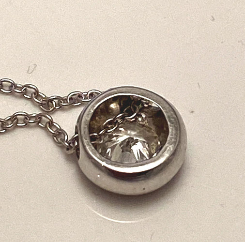 Collier Diamond pendant 0,80ct 58 Facettes