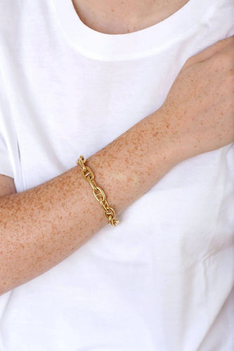 Bracelet Bracelet maille marine en or jaune 58 Facettes