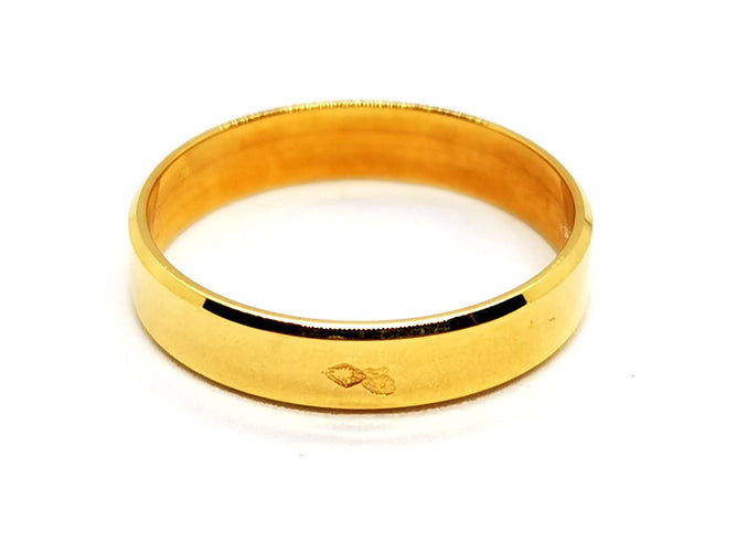 Bague 54 Bague Alliance Or jaune 58 Facettes 1178345CD