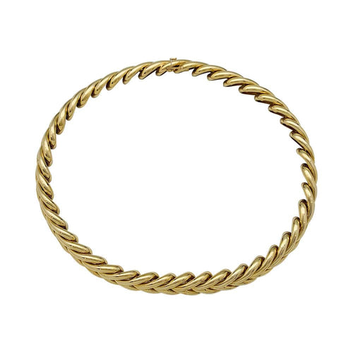 Collier Collier Boucheron "Tressé" en or jaune. 58 Facettes 31258