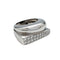 Bague 53 Bague Fred, "Success", en or blanc et diamants. 58 Facettes 31071