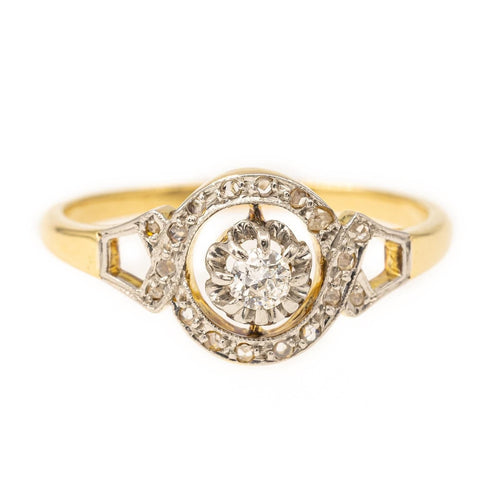 Bague 60 Bague Art déco Or jaune Diamant 58 Facettes 2270625CN