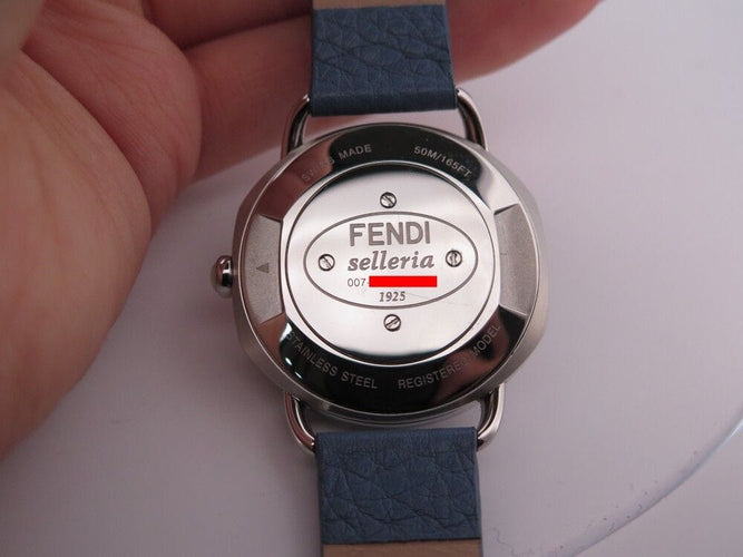 Montre montre FENDI selleria 80200m 35 mm quartz classique 58 Facettes 253053