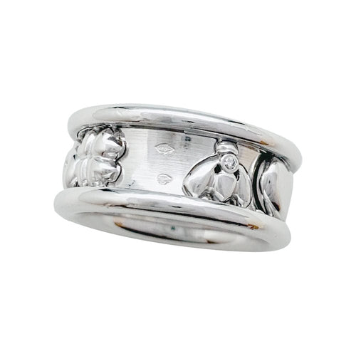Bague 53 Bague Dior, "Gri-Gri", or blanc, diamants. 58 Facettes 31234