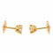 Boucles d'oreilles Boucles d'oreilles Puces Or jaune diamant 58 Facettes 2382025CN